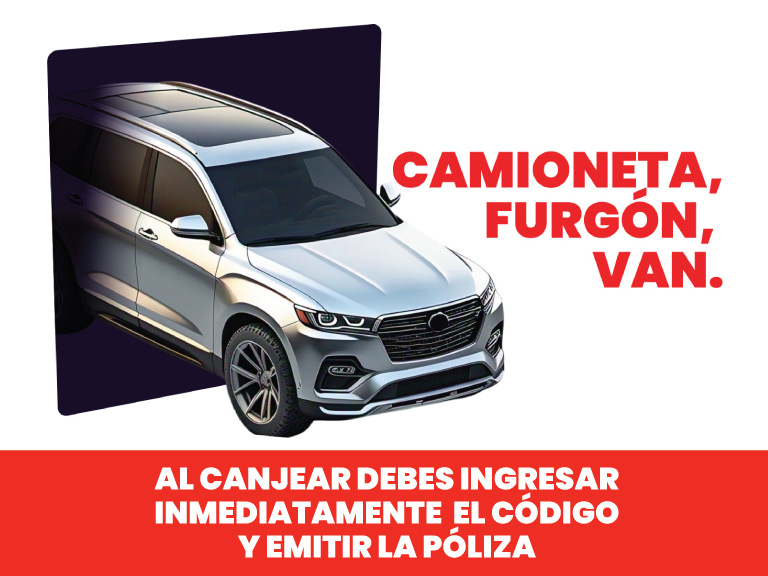 Camioneta, Furgón y Van