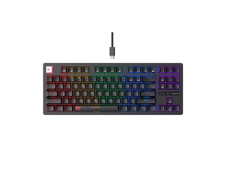 Teclado Gamer Mecánico Luces RGB KB892L Havit