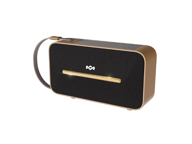 Parlante Bluetooth 5.3 Waterproof Rise Up Solar Negro Marley