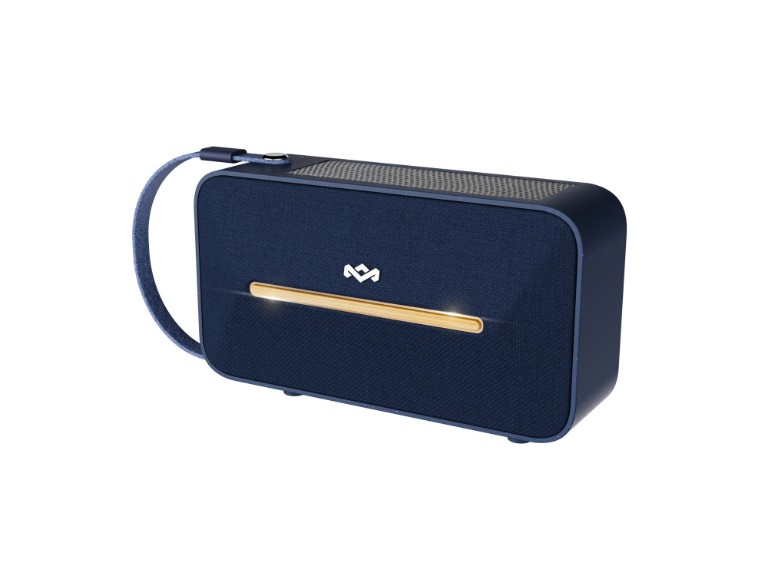 Parlante Bluetooth 5.3 Waterproof Rise Up Solar Azul Marley