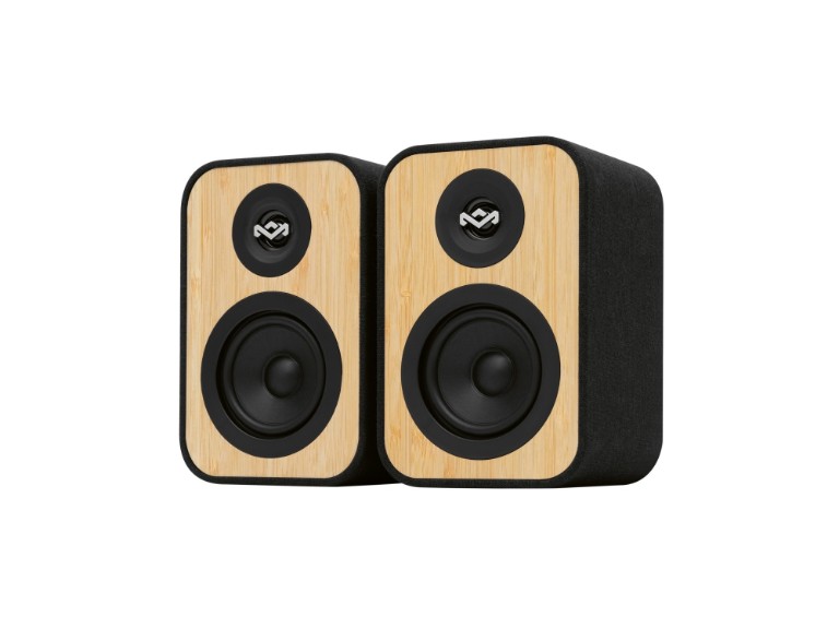 Parlantes Bluetooth 5.3 Uplift Bookshelf Negros Marley