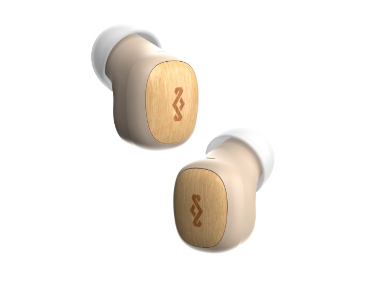 Audífonos Bluetooth Smile Jamaica Mini TWS Cream Marley