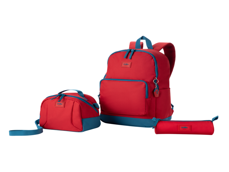 Kit Mochila Tocax + Lonchera + Estuche Trik