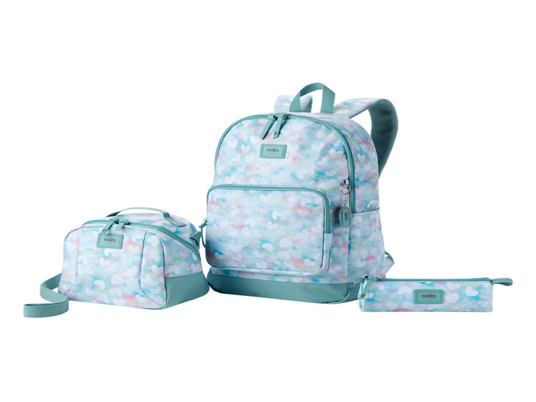 Kit Mochila Tocax + Lonchera + Estuche Trik