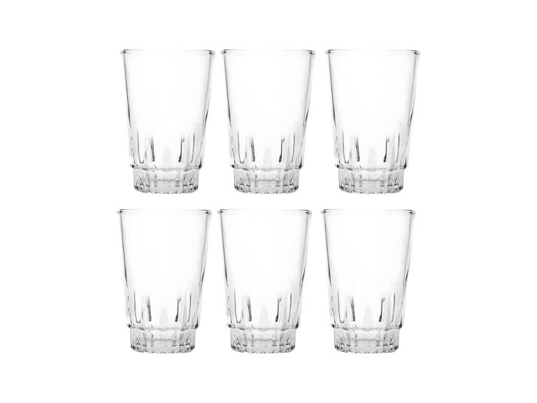 Set 6 vasos Altos 320cc Torino