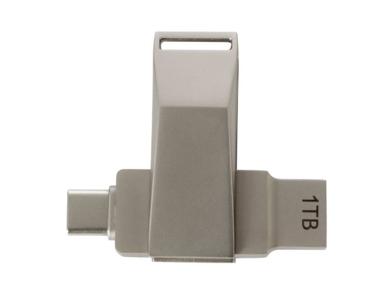 USB Pendrive OTG USB Type C de 1TB Plateado