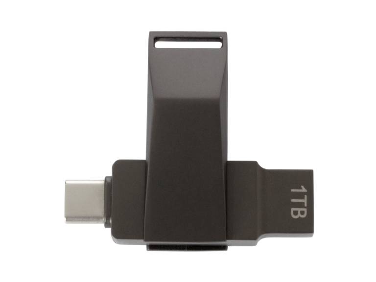 USB Pendrive OTG USB Type C de 1TB Gris Acero