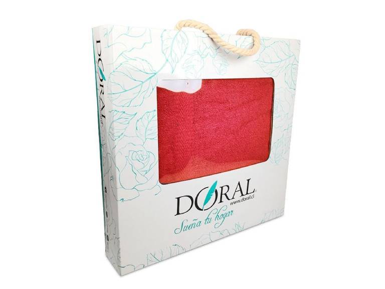 Toallas Silver Set de 2 Piezas Rojo