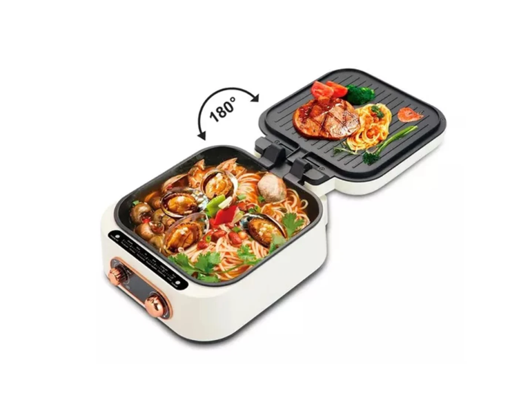 Parrilla eléctrica para olla multifuncional 3L 