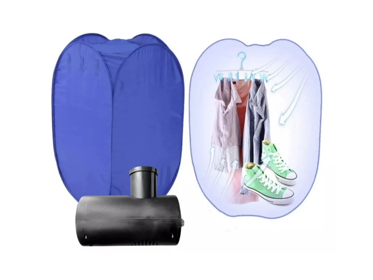 Secador de ropa eléctrico plegable portátil