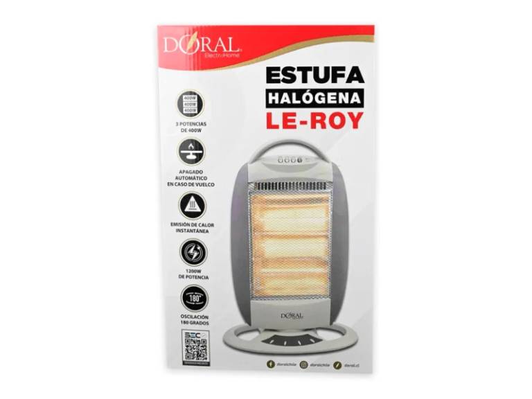 Estufa Halógena Le-Roy Doral