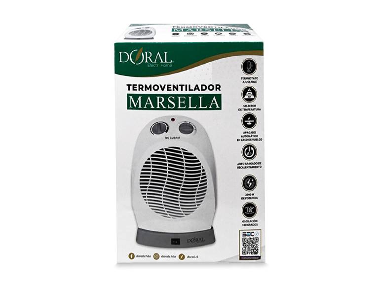 Termoventilador con Rotación Marsella Do