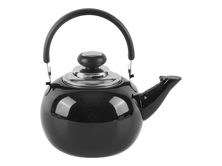 Tetera Diana de Acero Inoxidable Negro Doral