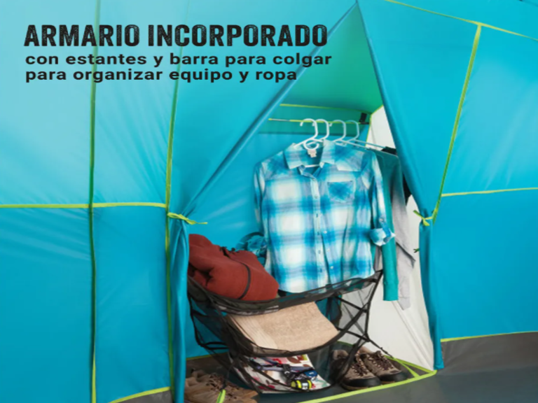 Carpa Cabina Coleman Tenaya con Closet 8 personas