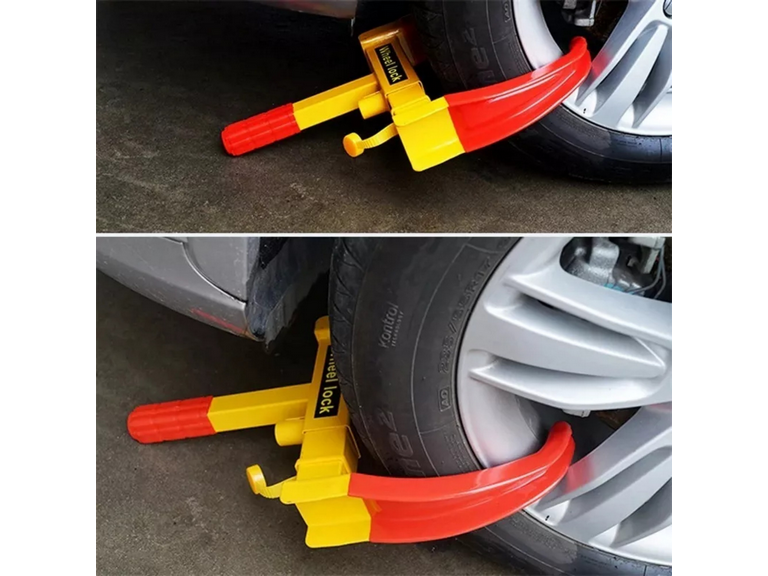 Candado Antirrobo Automóvil Traba Rueda