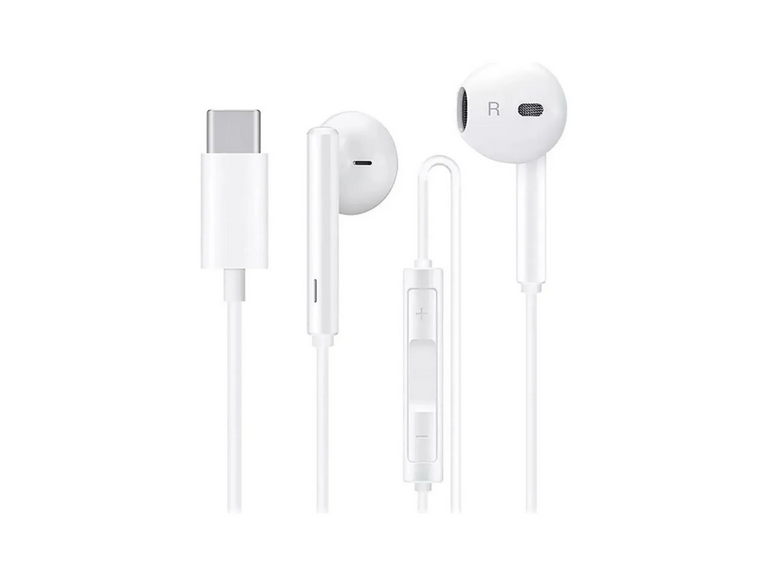 Audífonos Manos Libres Tipo C 5 Watt Blancos