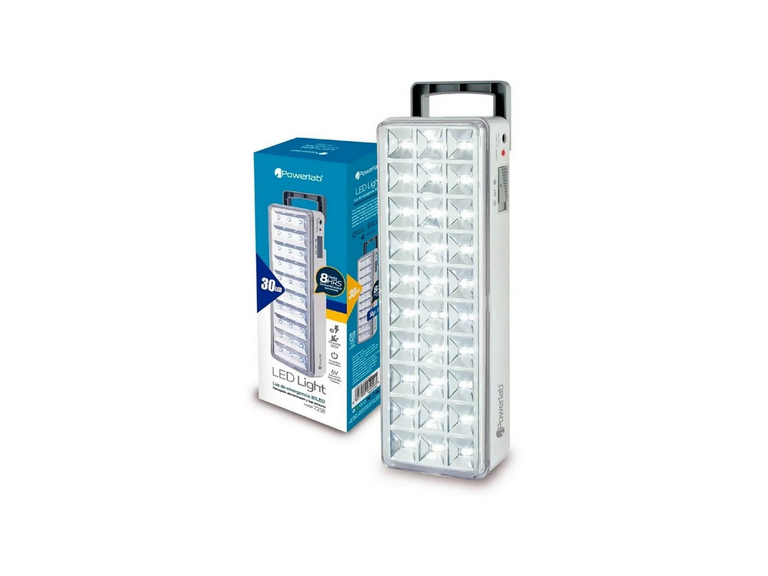 Lámpara Emergencia Powerlab 7258 LED Batería Recargable