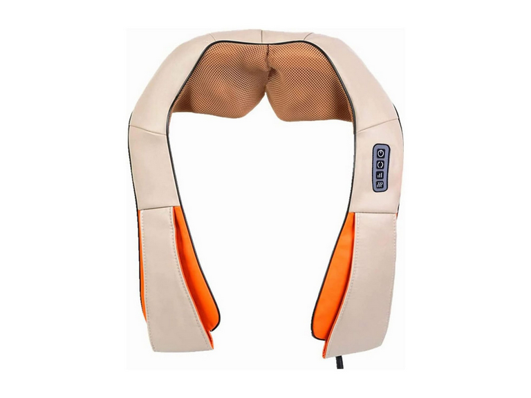 Masajeador Cuello Cervical Función Calor Beige