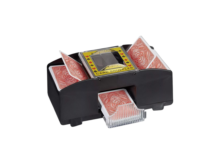 Mezclador Barajador Cartas Naipe Poker Pilas Repartidor