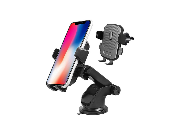 Soporte Celular Telescópico Automóvil Negro