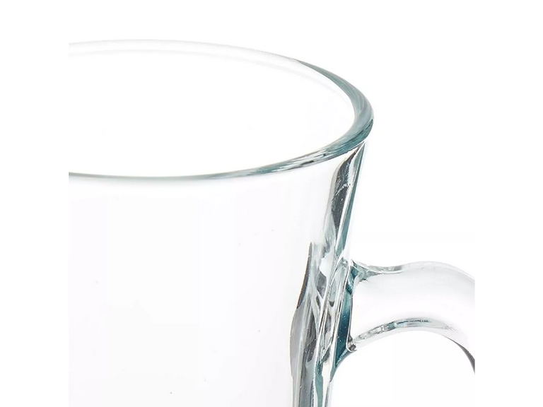 Set 6 Tazas Café Capuccino Vidrio 250 ML