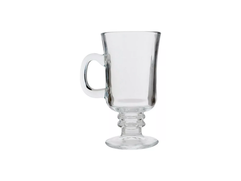 Set 6 Tazas Café Capuccino Vidrio 250 ML