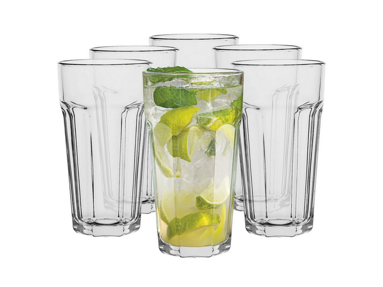 Set 6 Vasos Cristal Lugo 437 ML
