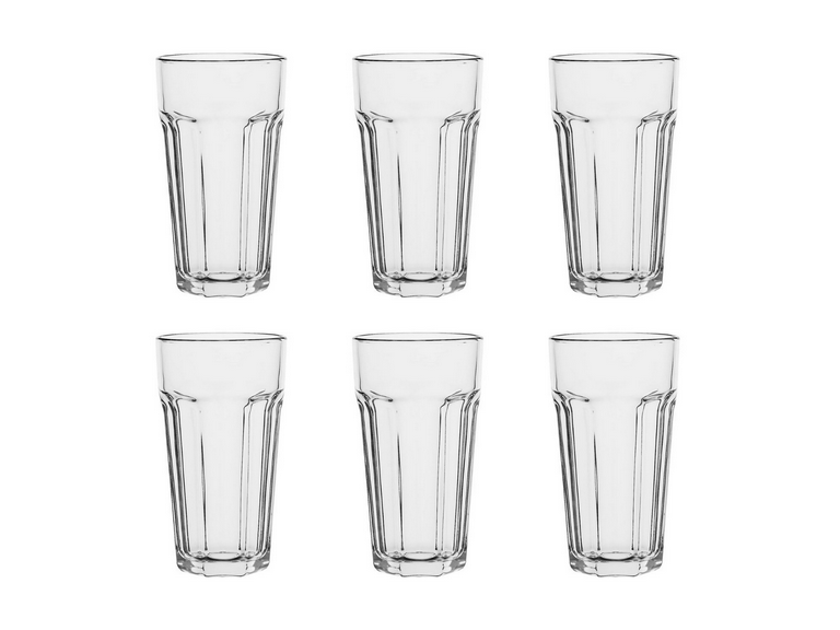 Set 6 Vasos Cristal Lugo 437 ML