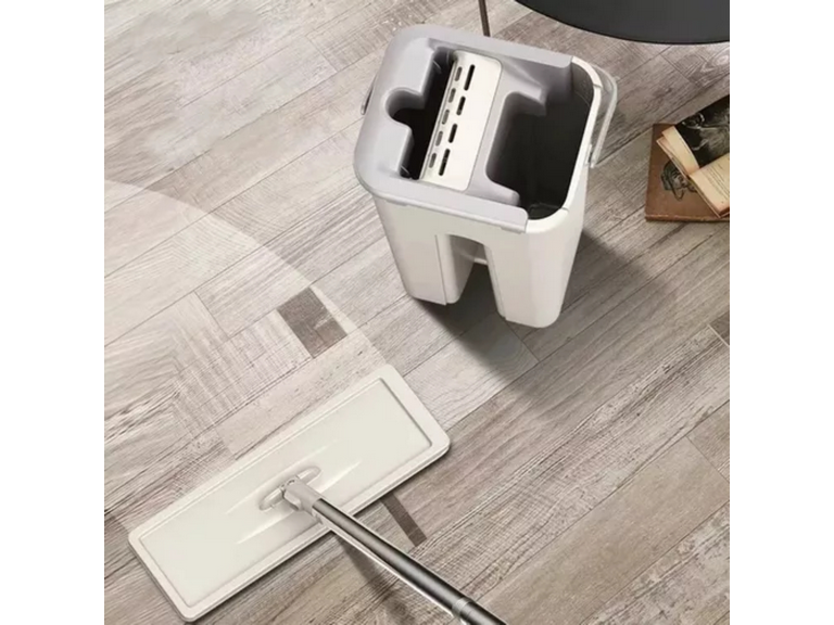 Mopa Trapeadora Cubeta Beige 33 cm x 13 cm