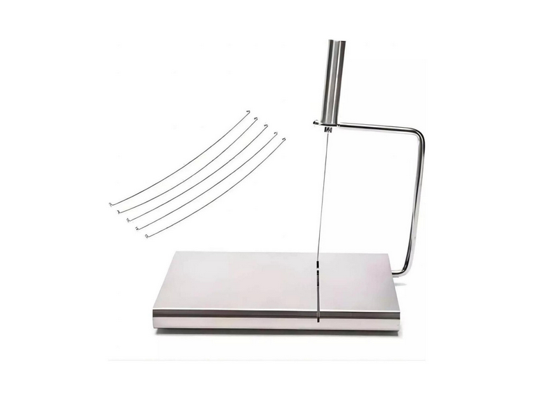 Rebanadora Multifuncional Queso Cocina Alambre Acero Inoxidable
