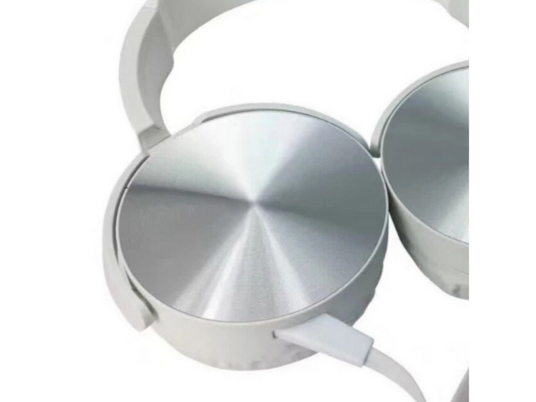 Audífonos Extra Bass Micrófono 3.5 MM Plug Estéreo Blanco