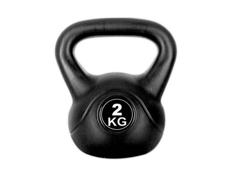Pesa Kettlebell Mancuerna Rusa Mango Vinilo 2 KG