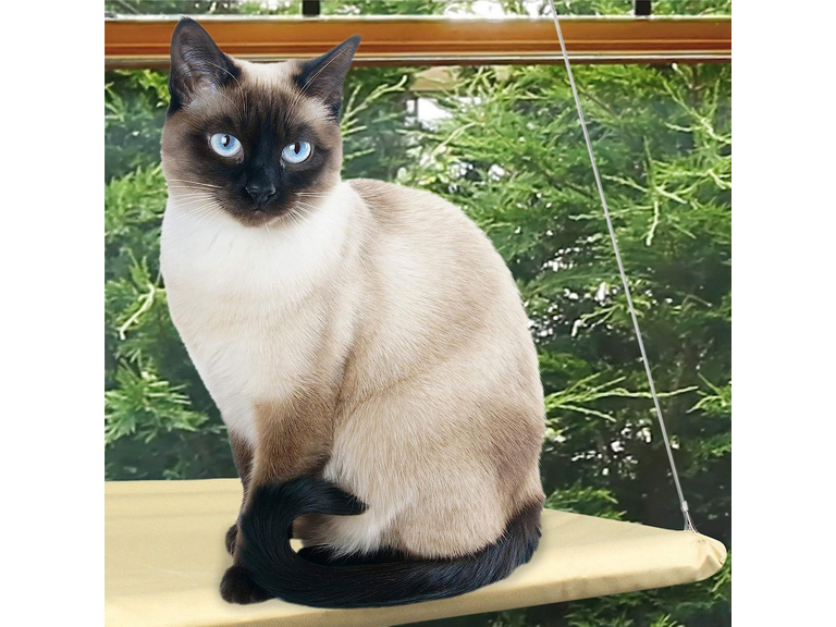 Cama Hamaca Mascotas Ventana Gatos 55x32 cm