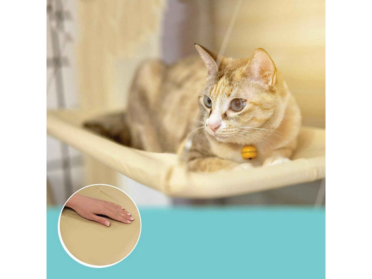 Cama Hamaca Mascotas Ventana Gatos 55x32 cm