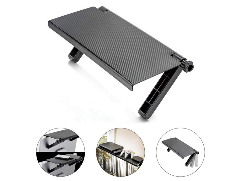 Repisa Estante Pared Soporte Sobre Pantalla TV Ajustable Plegable