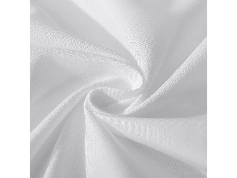 Juego Sábanas Algodón Poliéster 200 Hilos + 2 Fundas 2 PL Blanco