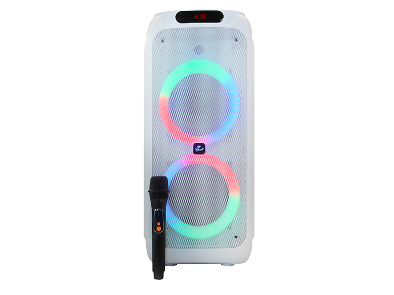 Parlante Flaming Big Bass 8 pulgadas White