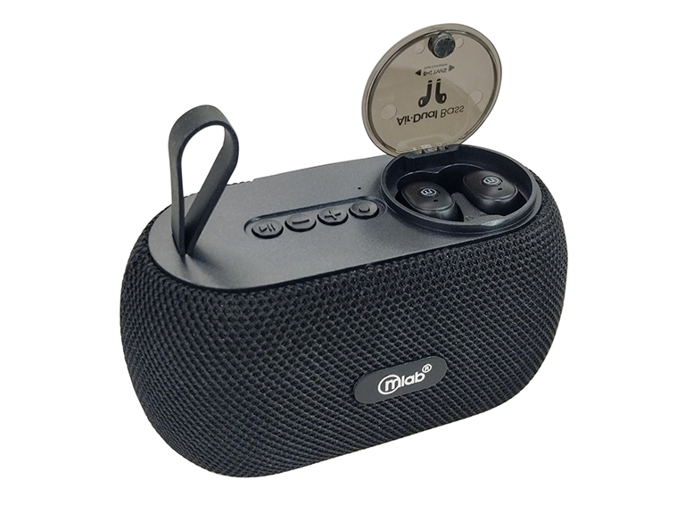 Parlante Con Audifono Tws Airfly Bass