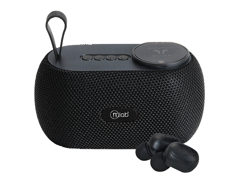 Parlante Con Audifono Tws Airfly Bass