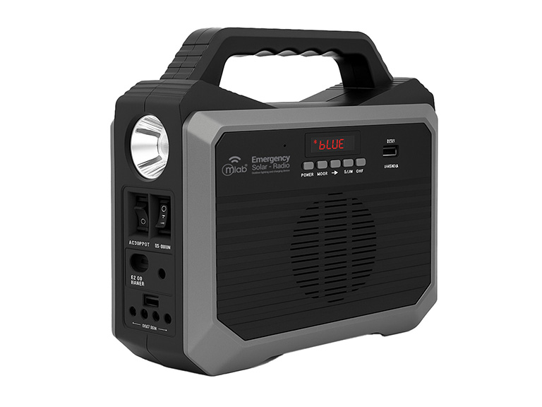 Radio Bateria Emergencia Solar 10.000Mah