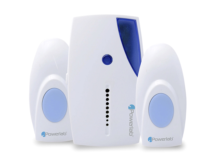 Timbre Inalambrico Doble Azul