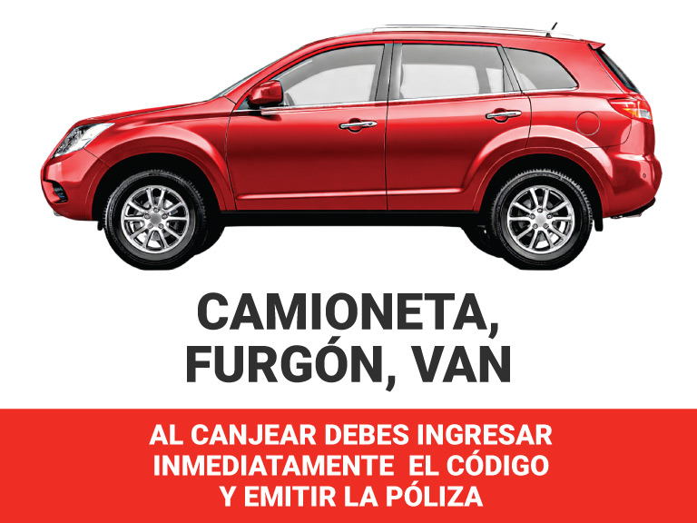 Camioneta, Furgón y Van