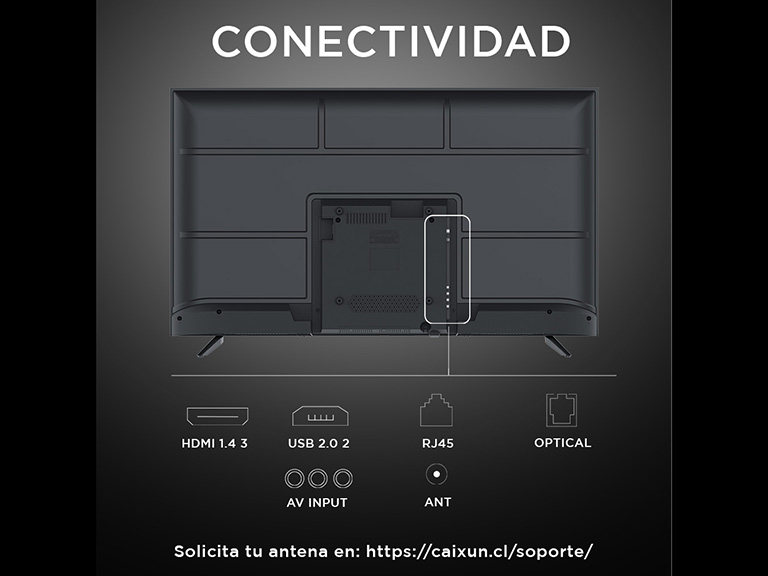 Televisor Smart Tv 43 Fhd Google TV Caix