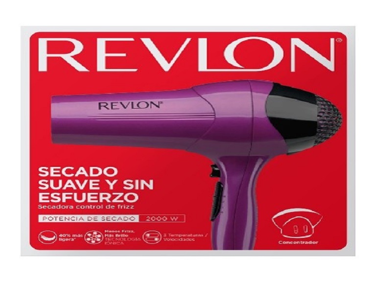 Secador Control Frizz Purpura Revlon 