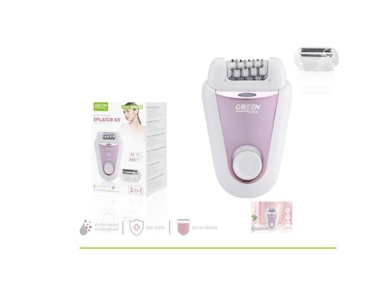 Kit Depiladora Corporal Recargable USB