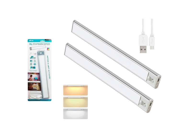 Lampara de armario Led Luz Carga Usb con Sensor