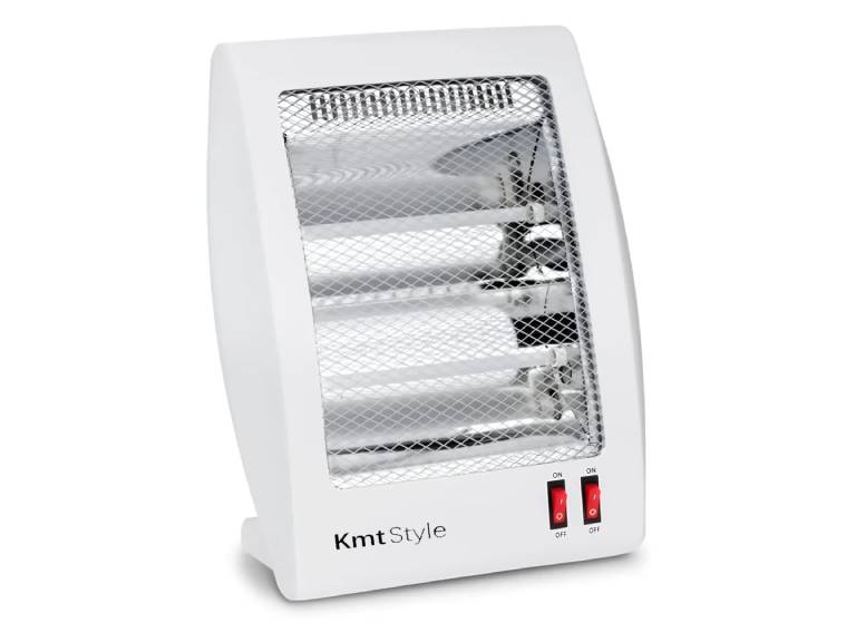 Estufa Calefactor Eléctrico Halógeno Quarzo 800w KMT