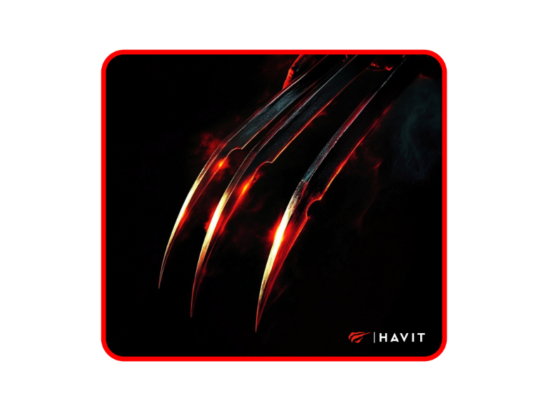Mouse Gamer Havit Antideslizante Negro