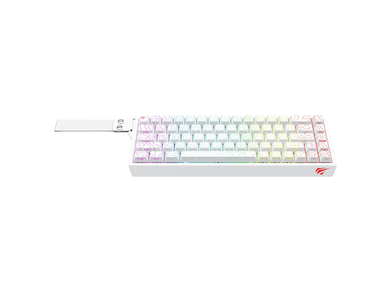 Teclado Mecánico Gamer Compacto Blanco Havit