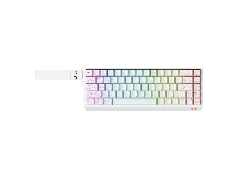 Teclado Mecánico Gamer Compacto Blanco Havit
